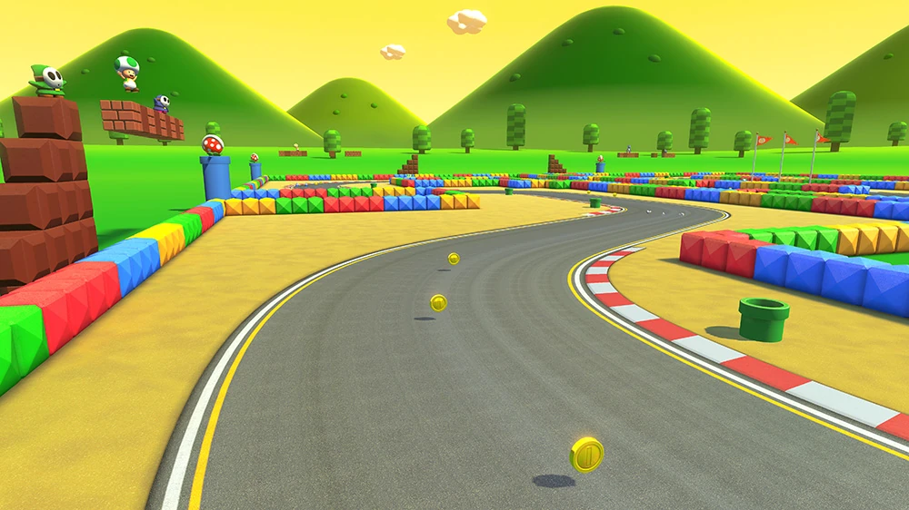 Imagem Mario Circuit 3 SNES