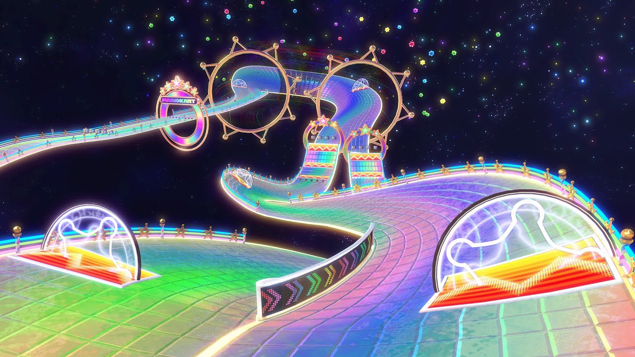 Imagem Rainbow Road Wii